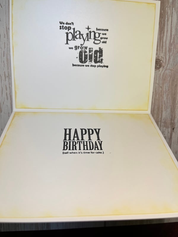 Happy Birthday-Don't Stop Playing or Get Old