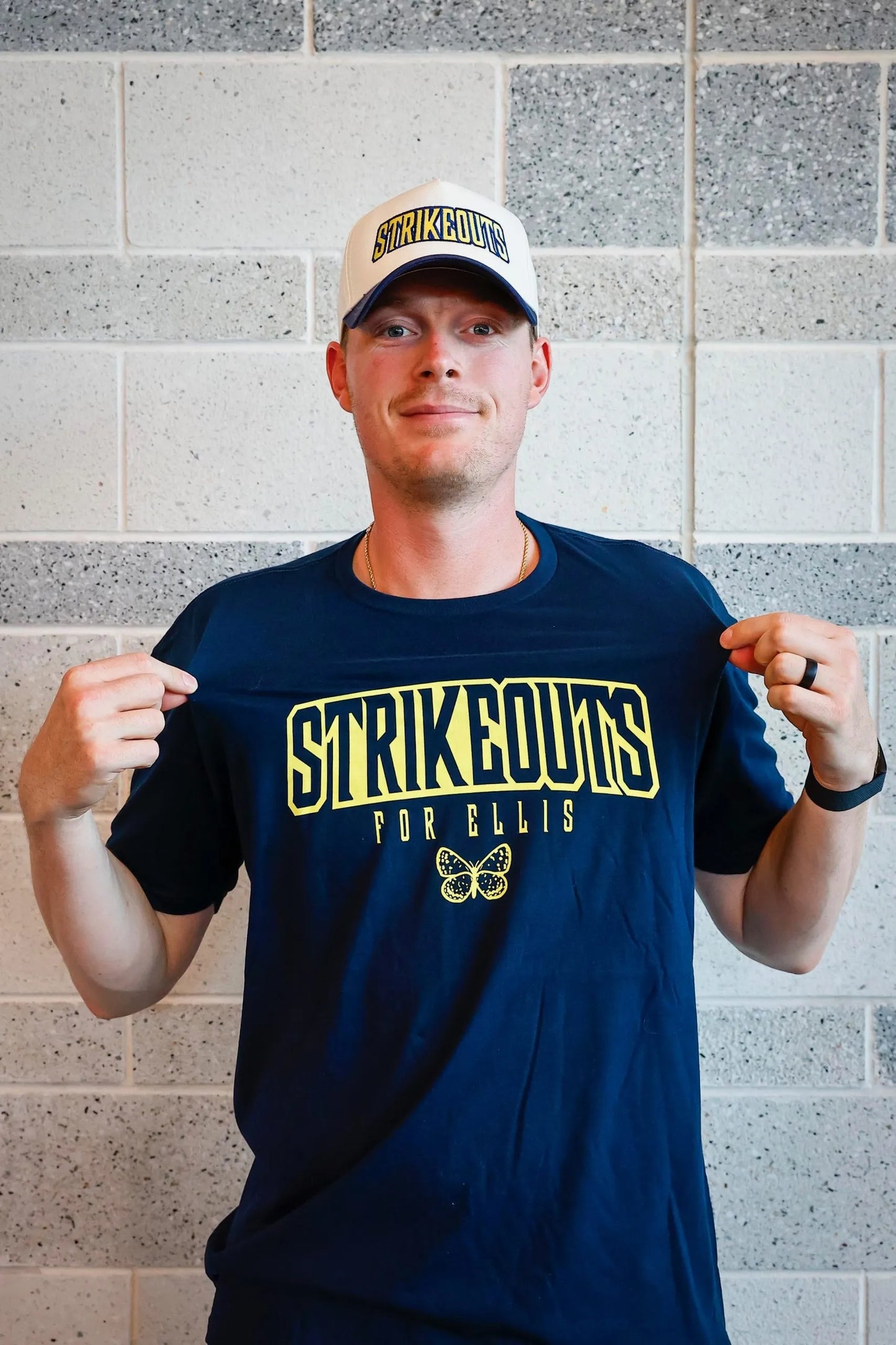 Strikeouts for Ellis Baseball Cap