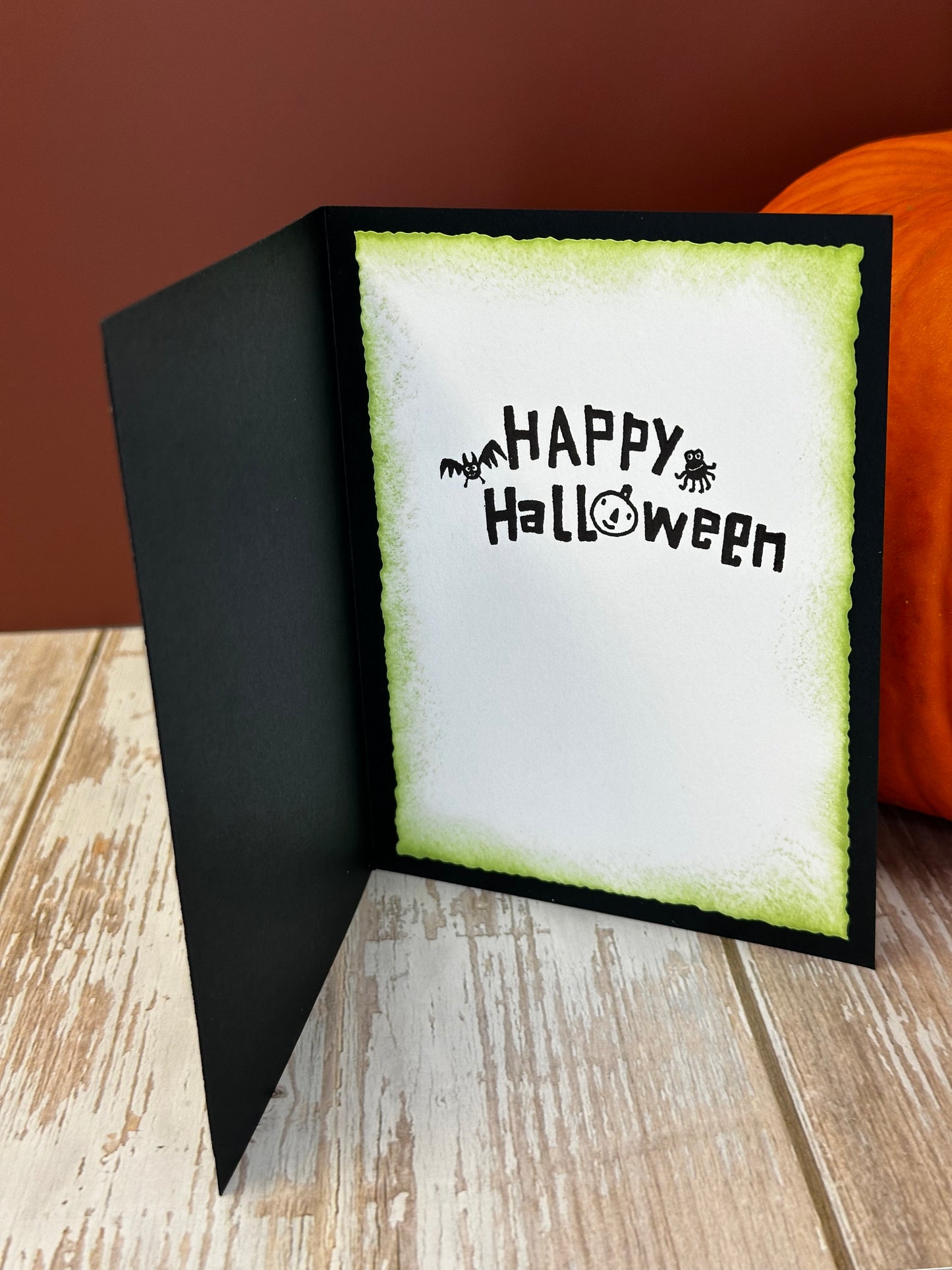 Spooky Pumpkin-Inside(Happy Halloween) Made by Kay