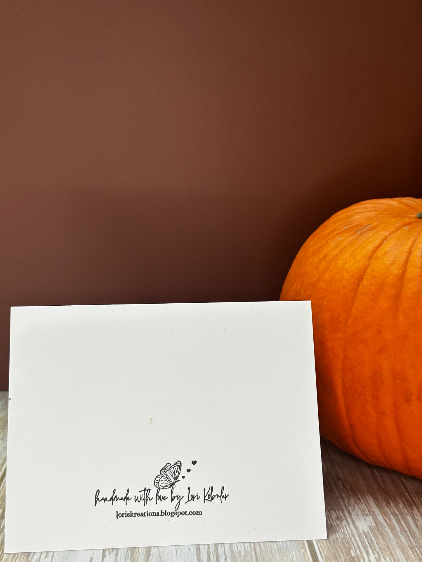 Pumpkin Treat- Made by Lori