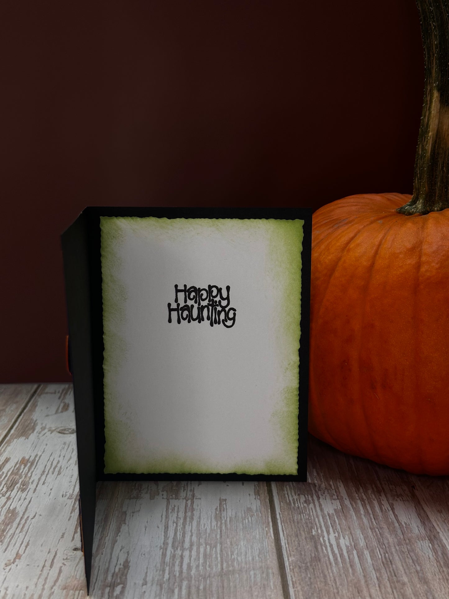 Spooky Greetings -Inside(Happy Haunting)-Made by Kay