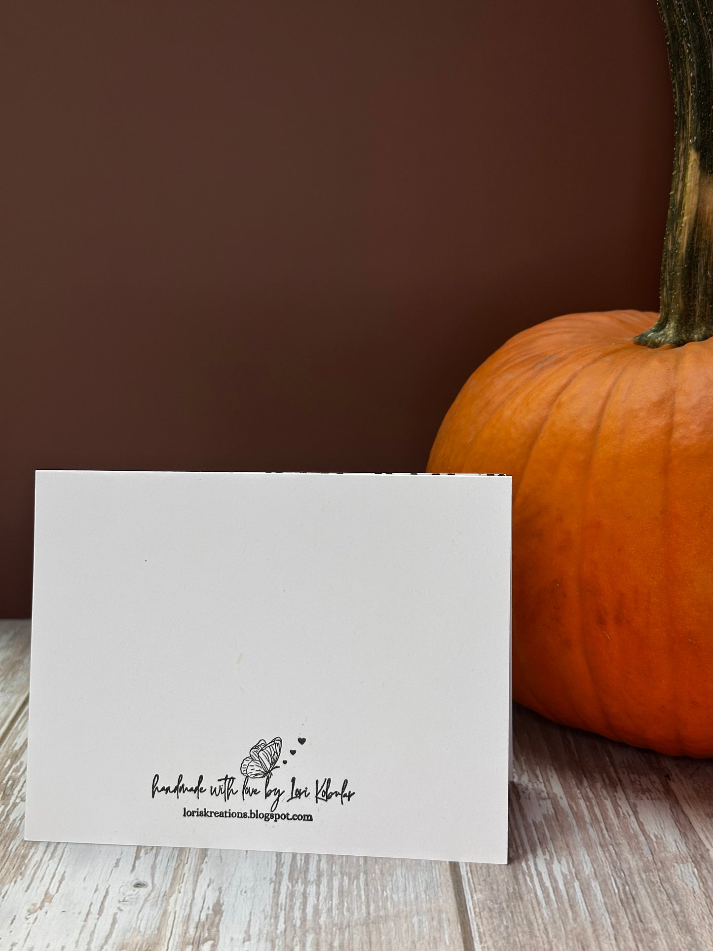 Punkin’ Pattern-Made By Lori