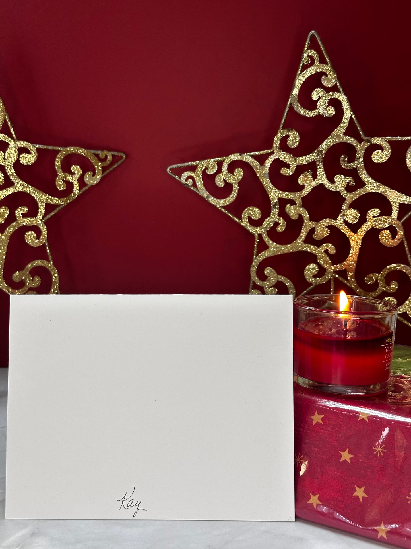 Peace On Earth-Inside(Christmas & New Years Wishes)-Made By Kay