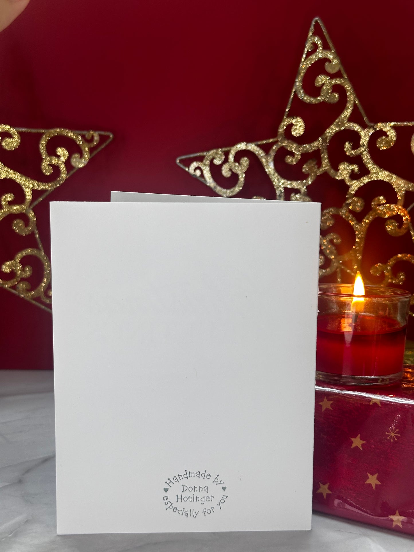 A Very Merry Christmas Pt.3-Inside(Christmas Greeting)- Made By Donna