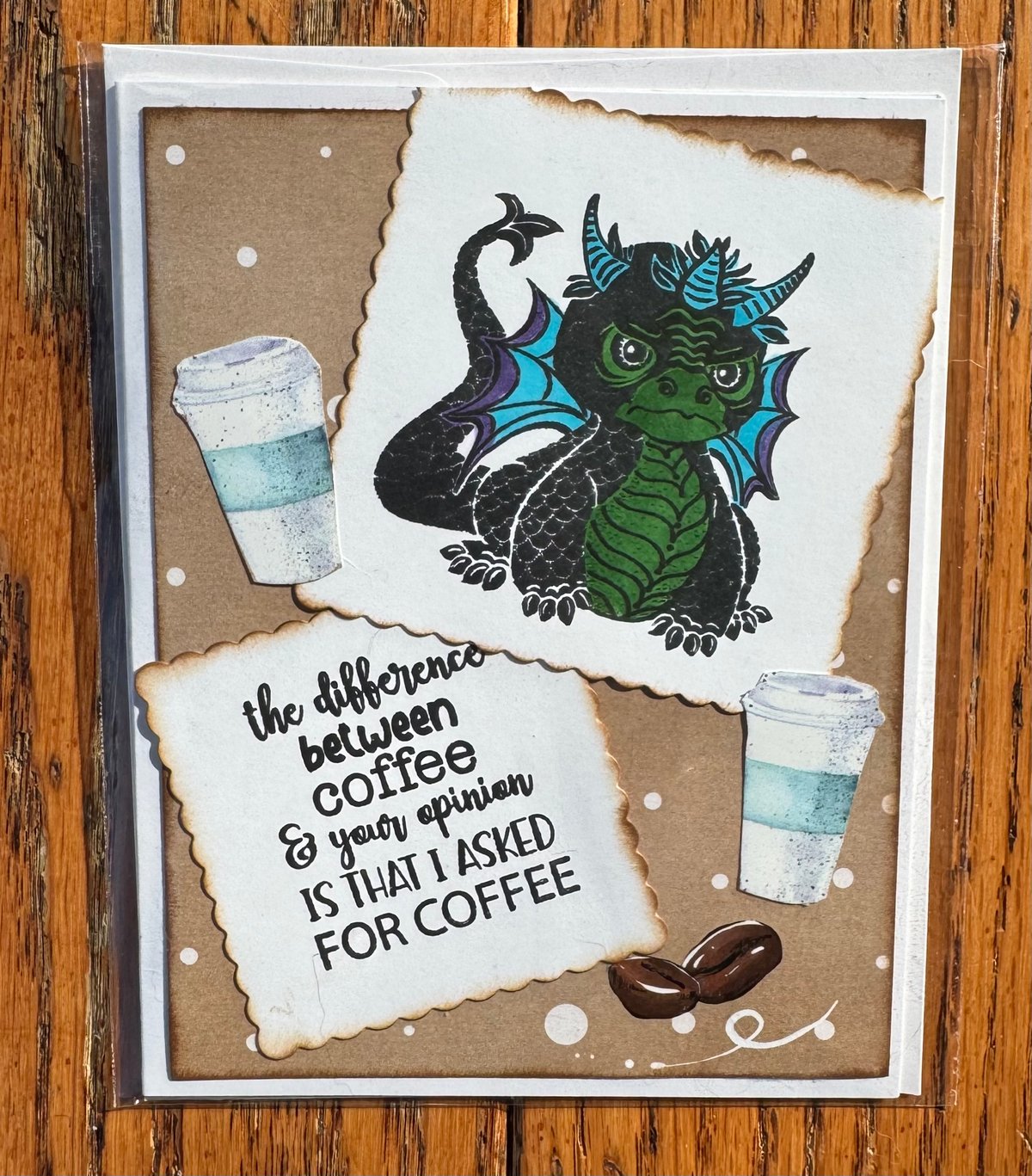 The difference between coffee & your opinion