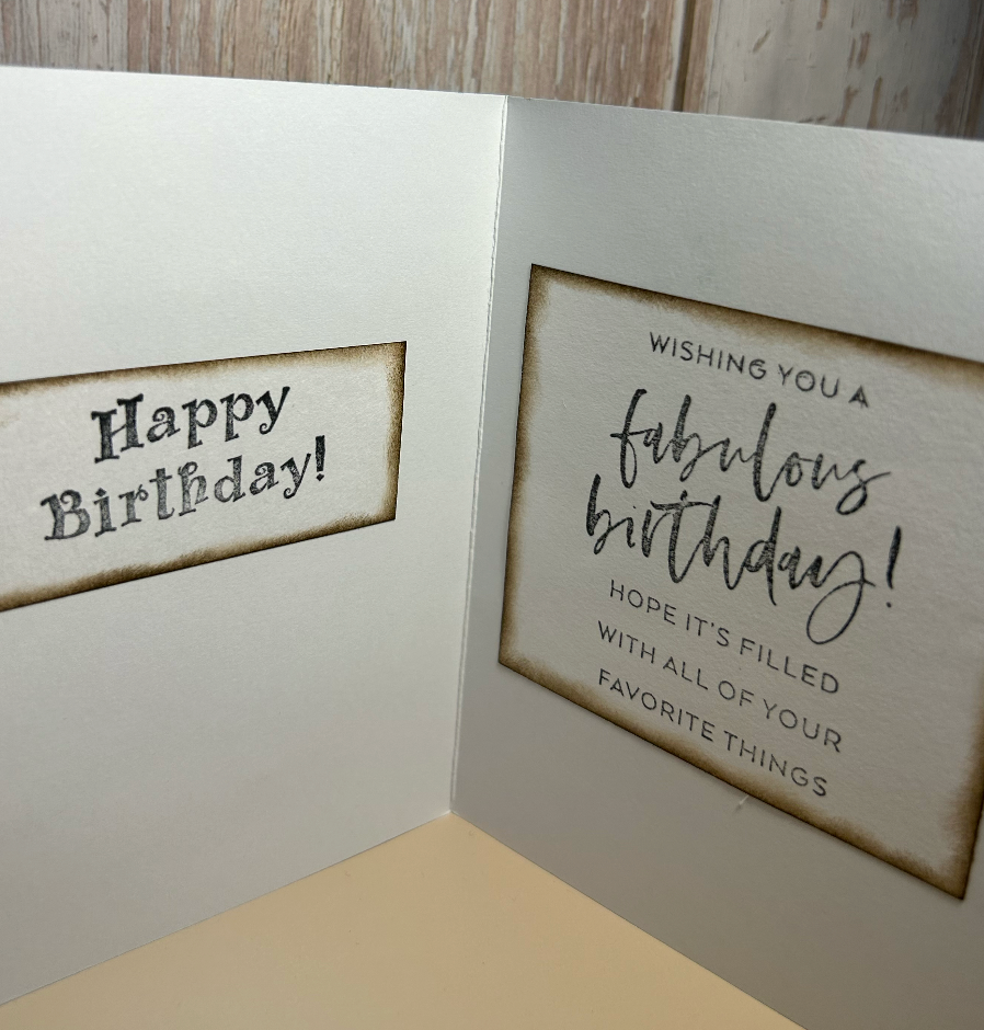 Owl Birthday Positive Message Inside