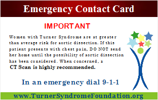 Emergency Contact Card