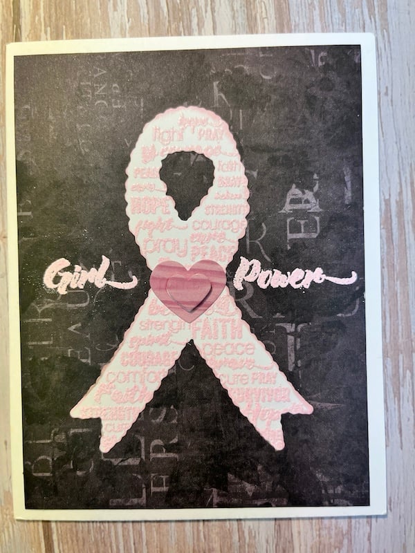 Girl Power Pink Ribbon