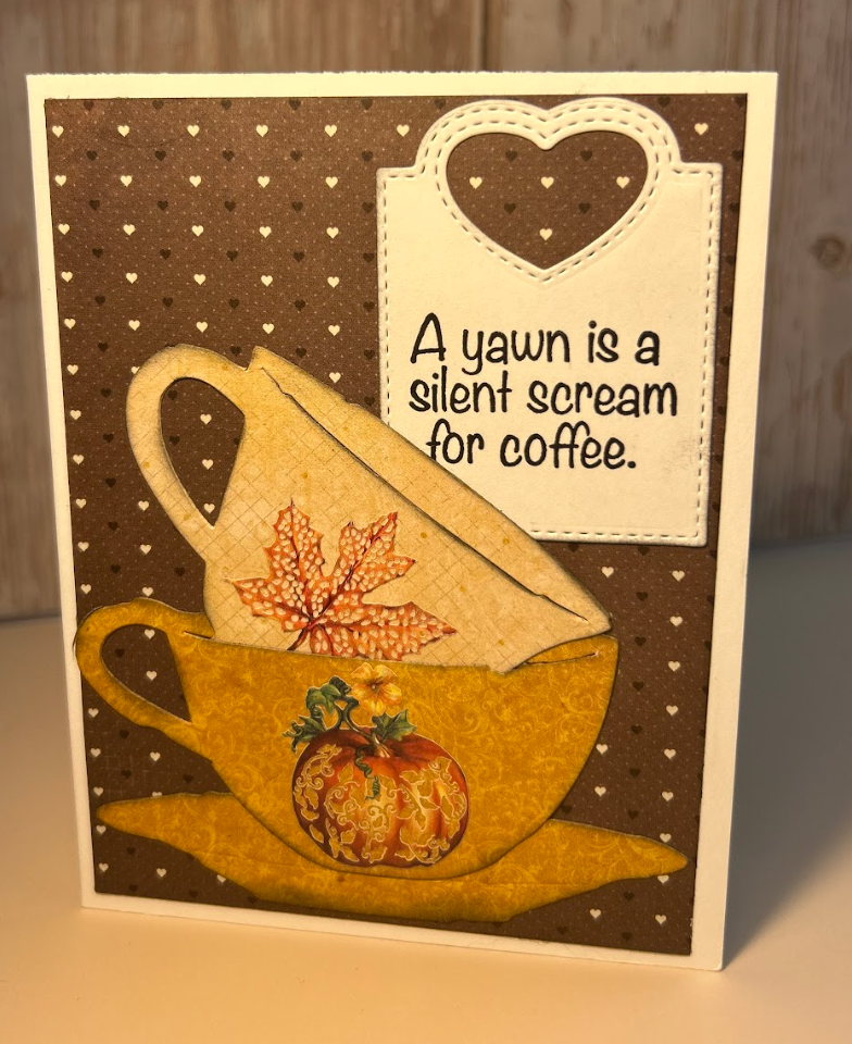 A yawn is a silent scream for coffee