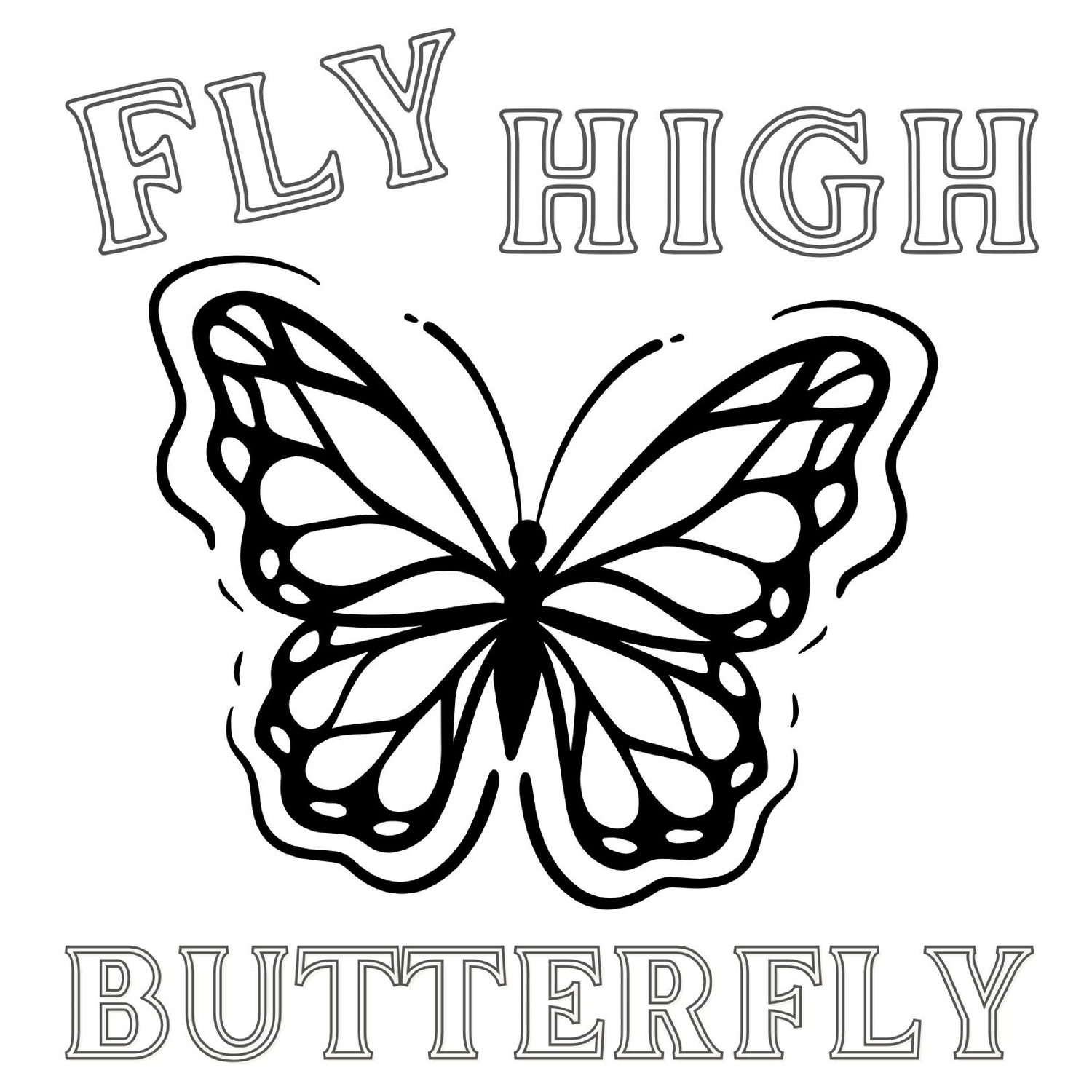 Fly High Butterfly