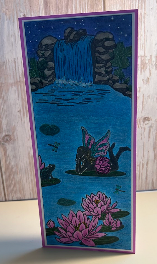Fairy on Lily Pad