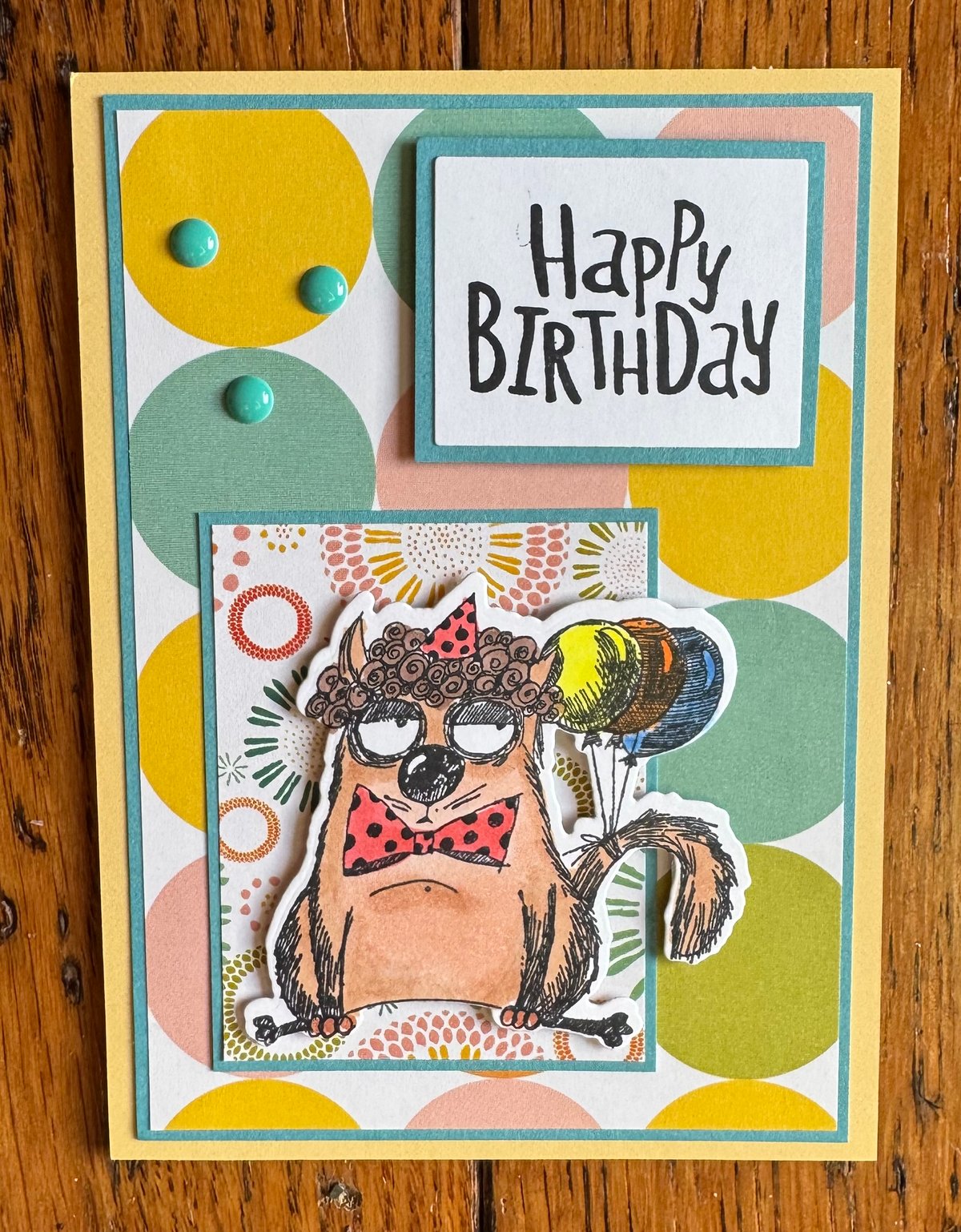 Happy Birthday-Critter with Birthday Hat