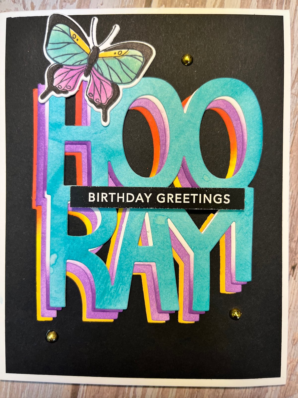 Happy Birthday-Butterfly Hooray