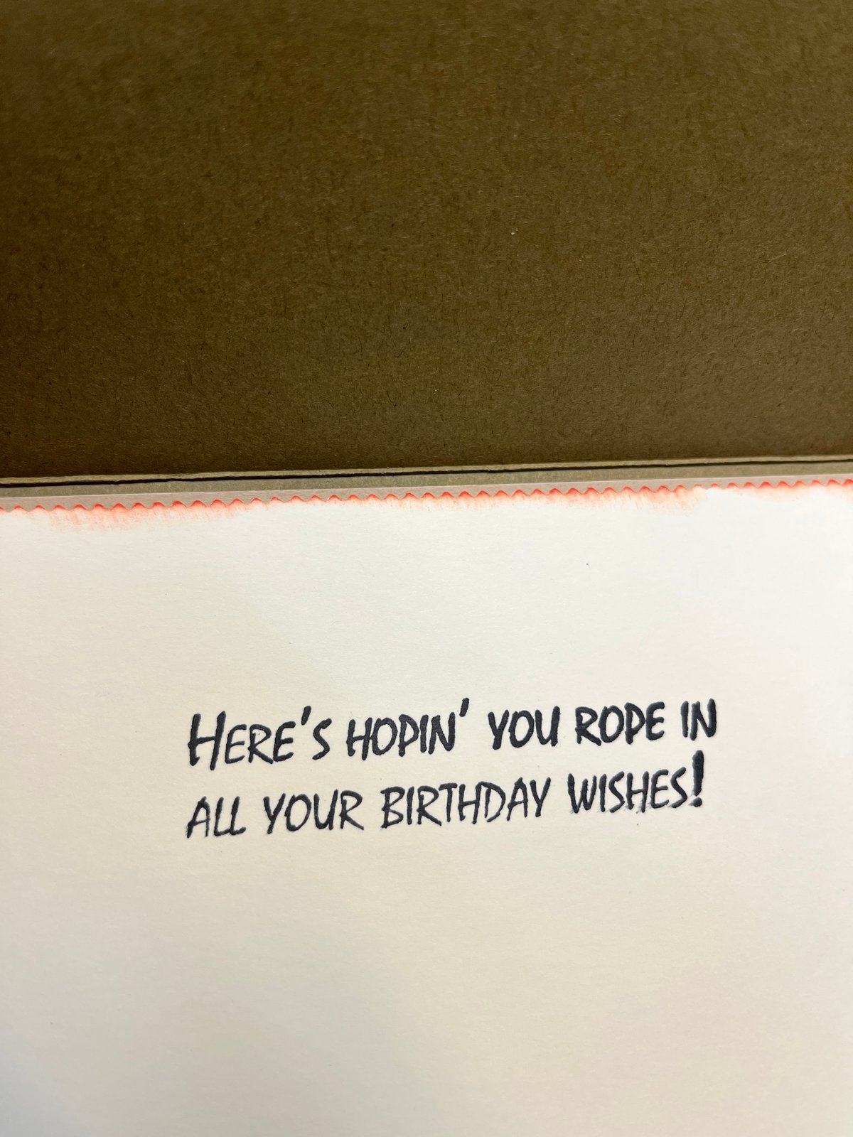 Happy Birthday-Hoping Roping