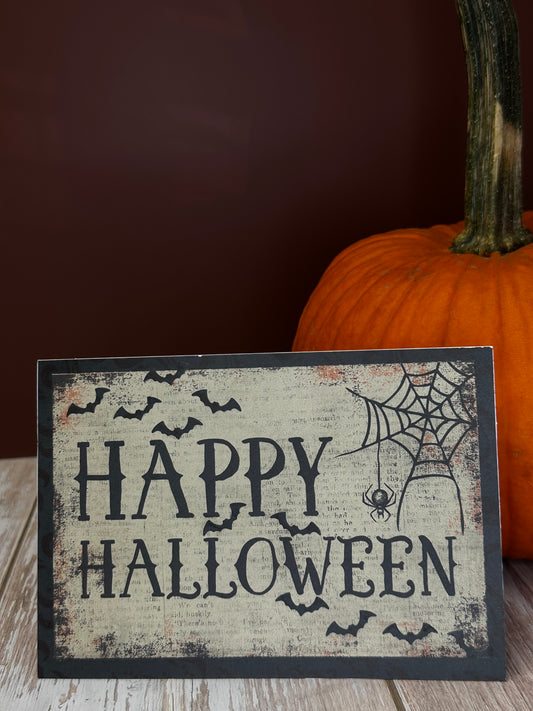 Frightful Halloween -Inside (May  Your Day Be Scary & Frightful ) Made by Rhonda R