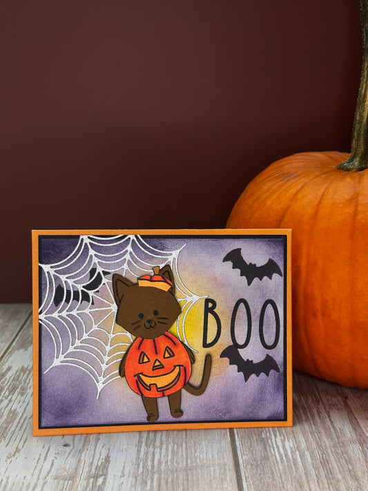 Pumpkin Purr -Inside(Happy Halloween)-Made By Stephanie