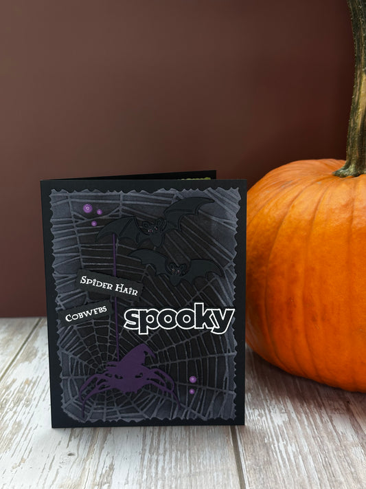 Cobwebs Fright-Inside(Happy Haunting) -Made by Kay