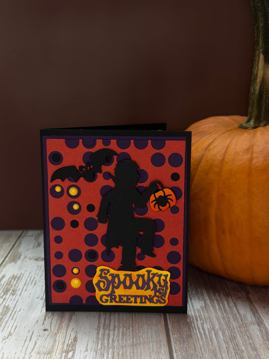 Spooky Greetings -Inside(Happy Haunting)-Made by Kay