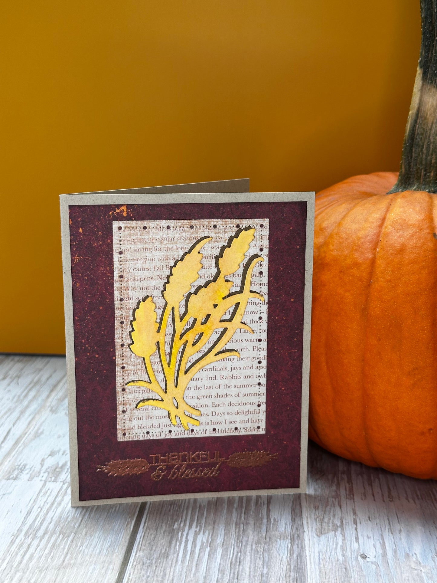 Thankful & Blessed-Made By Lori