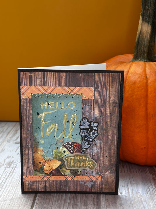 Hello Fall-Made By Maria Giselle