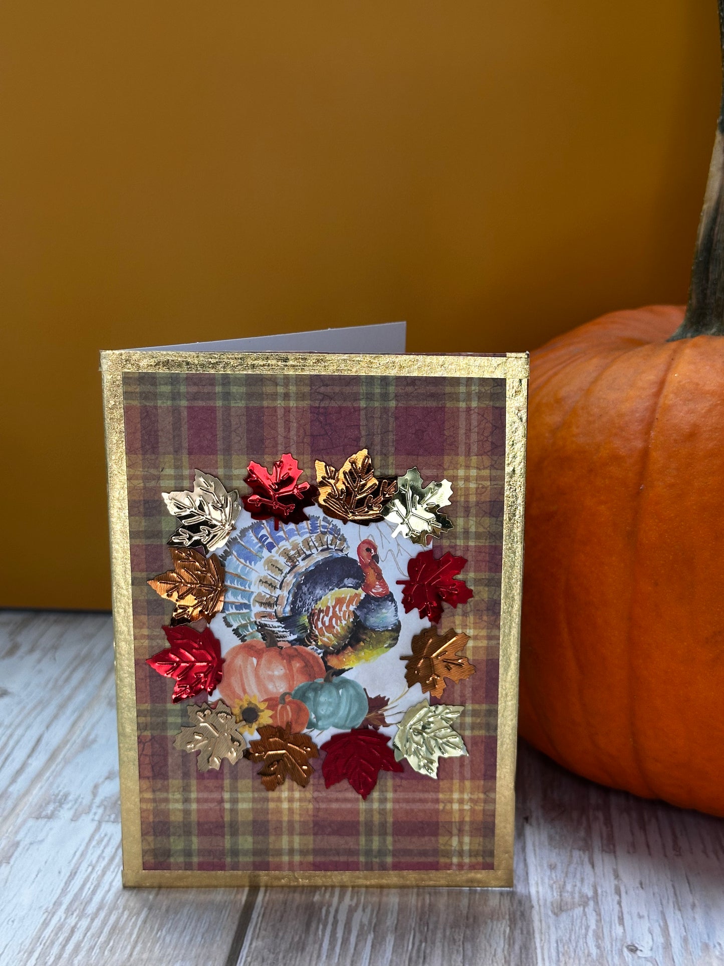 Harvest Blessing-Inside(May The Beauty Of The Season Bless Your Heart and Home) Made By Judy