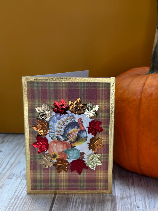 Harvest Blessing-Inside(May The Beauty Of The Season Bless Your Heart and Home) Made By Judy