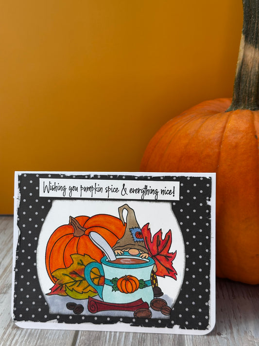 Pumpkin Spice Wishes- Made By Lori