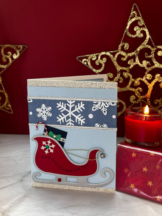 Let It Snow-Inside(Most Wonderful TIme)-Made By Kay