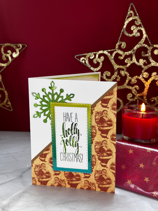 Jolly Christmas -Inside(Christmas&New Year Wishes)-Made By Kay