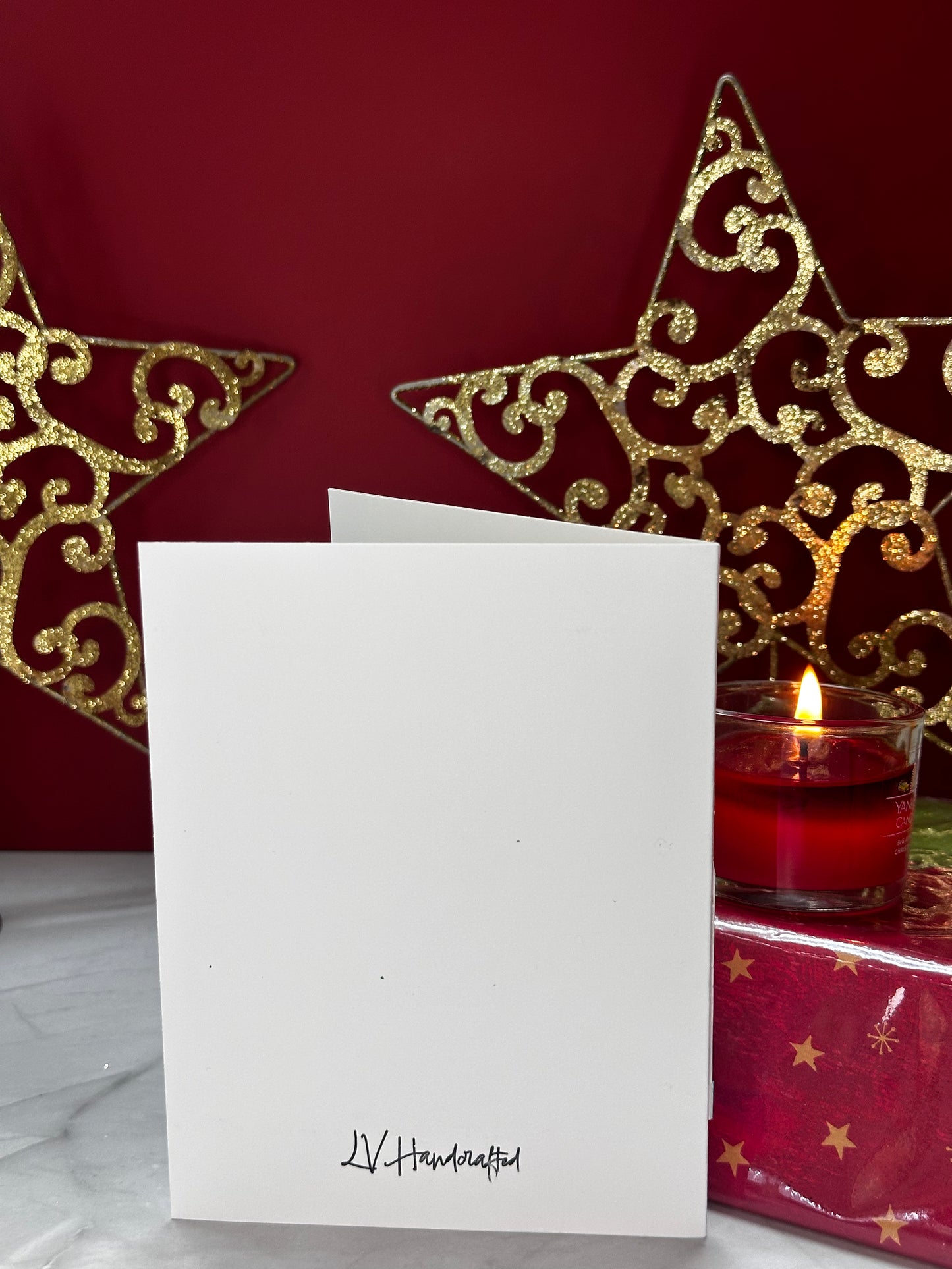 Warm Holiday Wishes-Made By LV