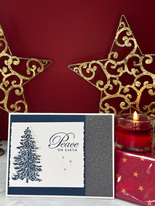 Peace On Earth-Inside(Christmas & New Years Wishes)-Made By Kay