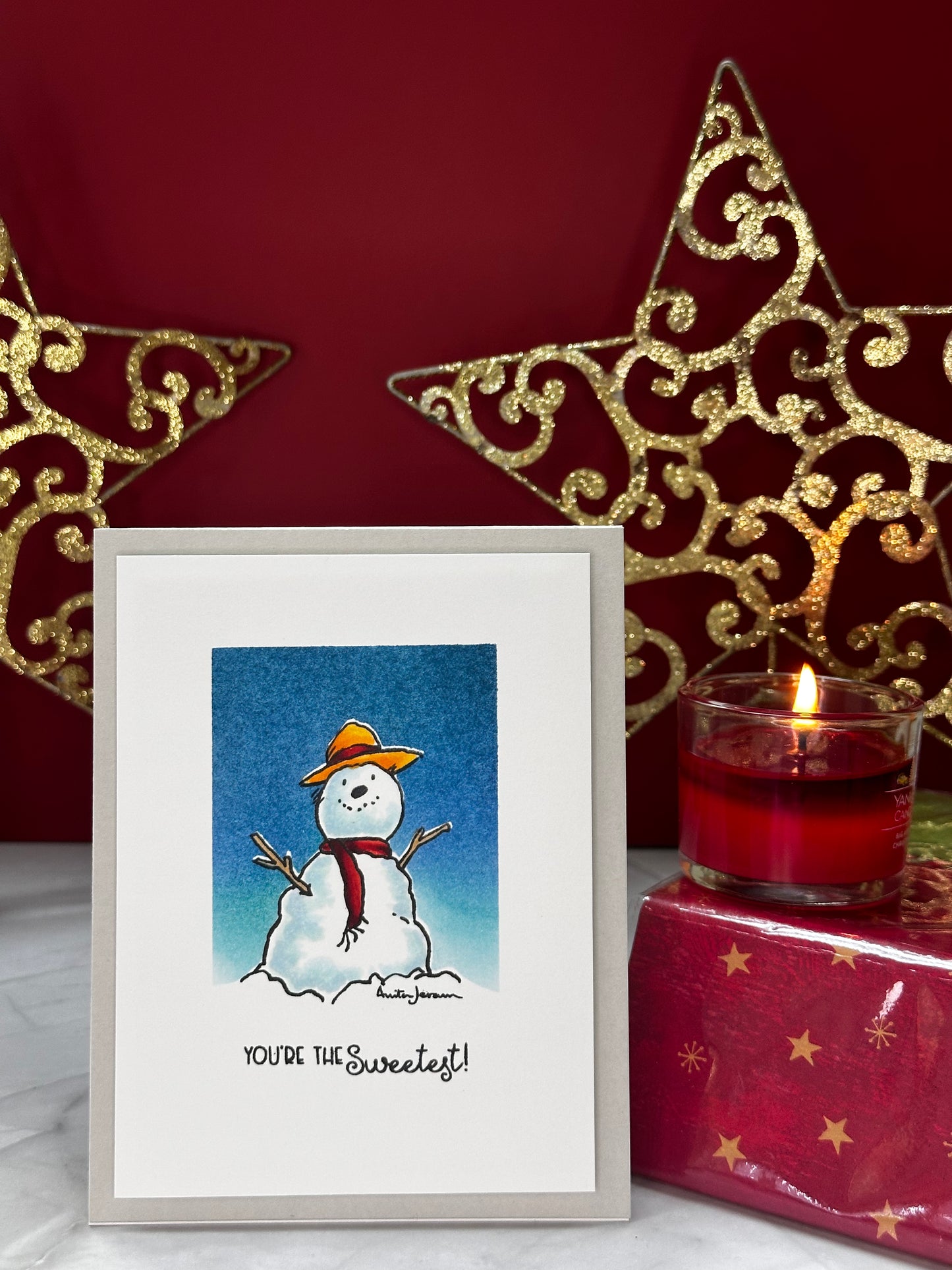 Sweetest Snowman -Made By Rowhouse Greetings