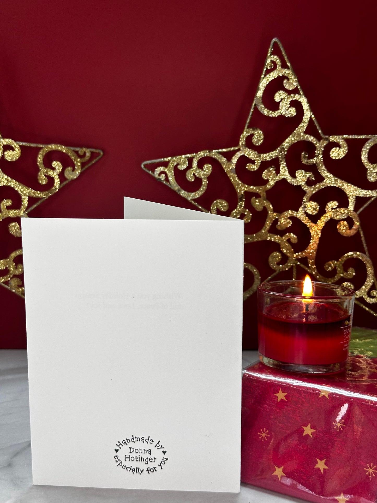 Snowman Carols-Inside(Holiday Wishes) Made By Donna