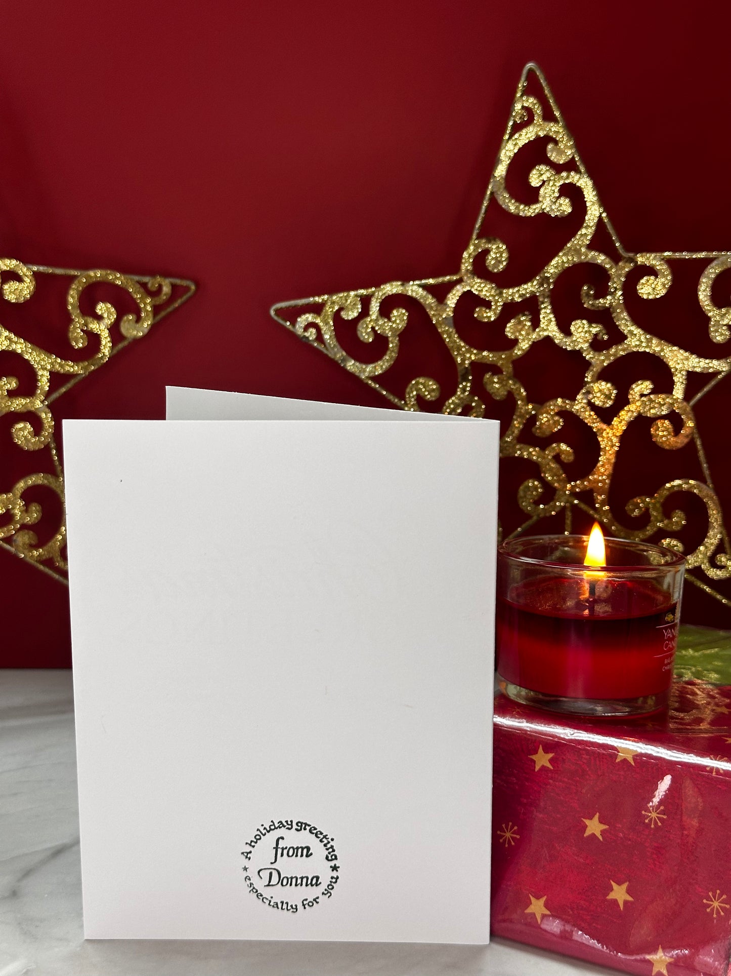 A Very Merry Christmas-Inside(Christmas Greeting)- Made By Donna