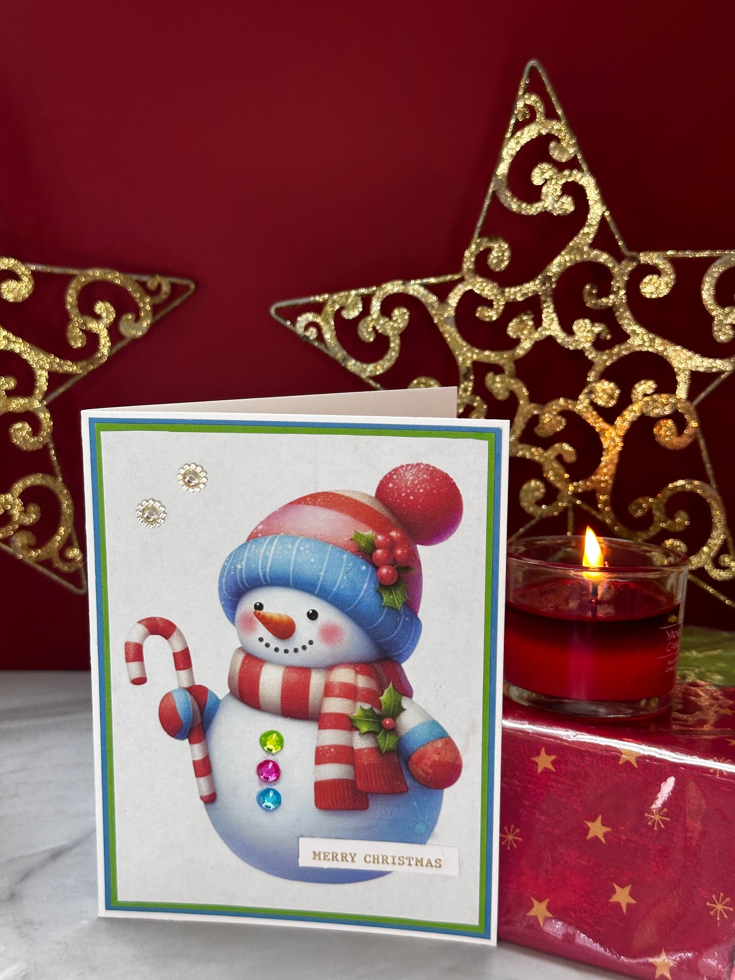 Toasty Snowman-Made By Alisa