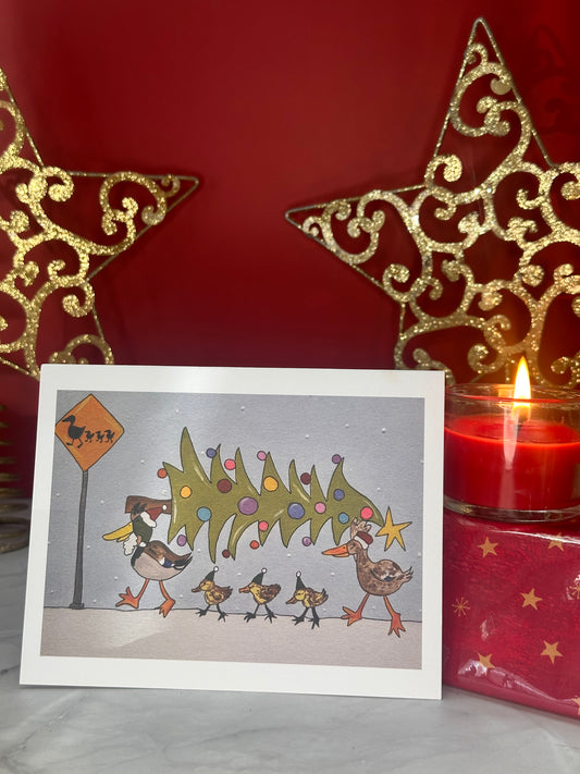 Christmas Crossing-Made By Cathy