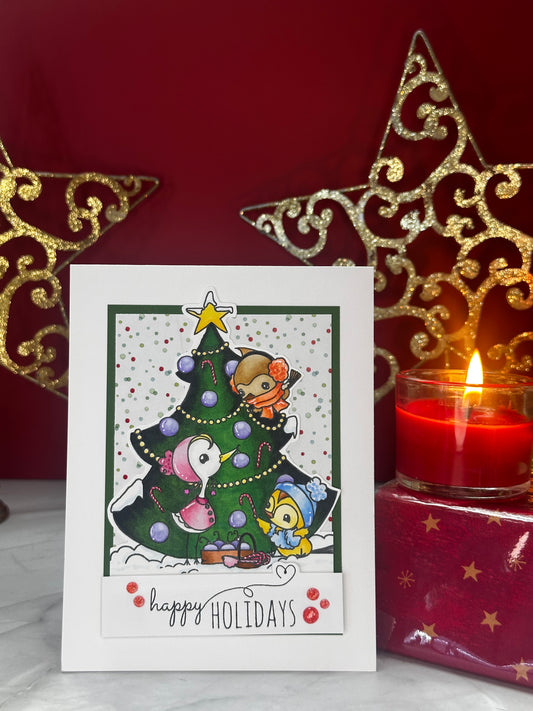 Ducky Christmas Forest-Made By LV