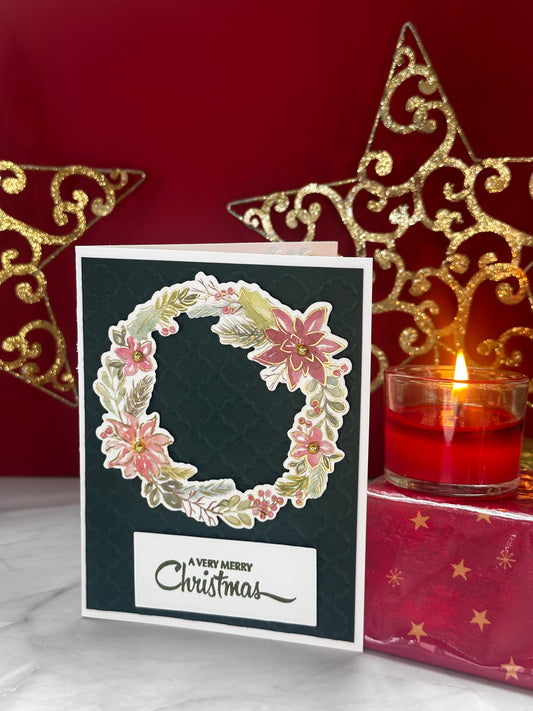 A Very Merry Christmas Pt.2-Inside(Christmas Greeting)- Made By Donna