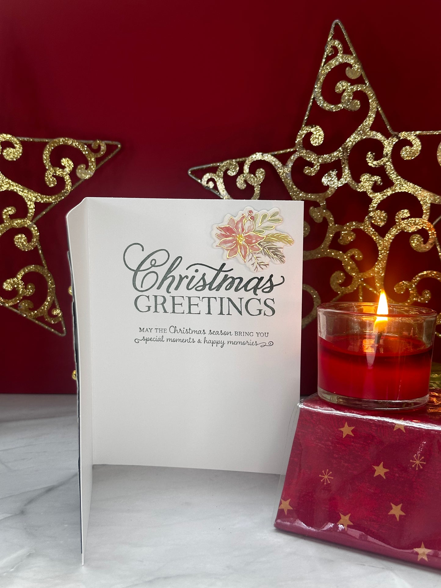 A Very Merry Christmas Pt.3-Inside(Christmas Greeting)- Made By Donna