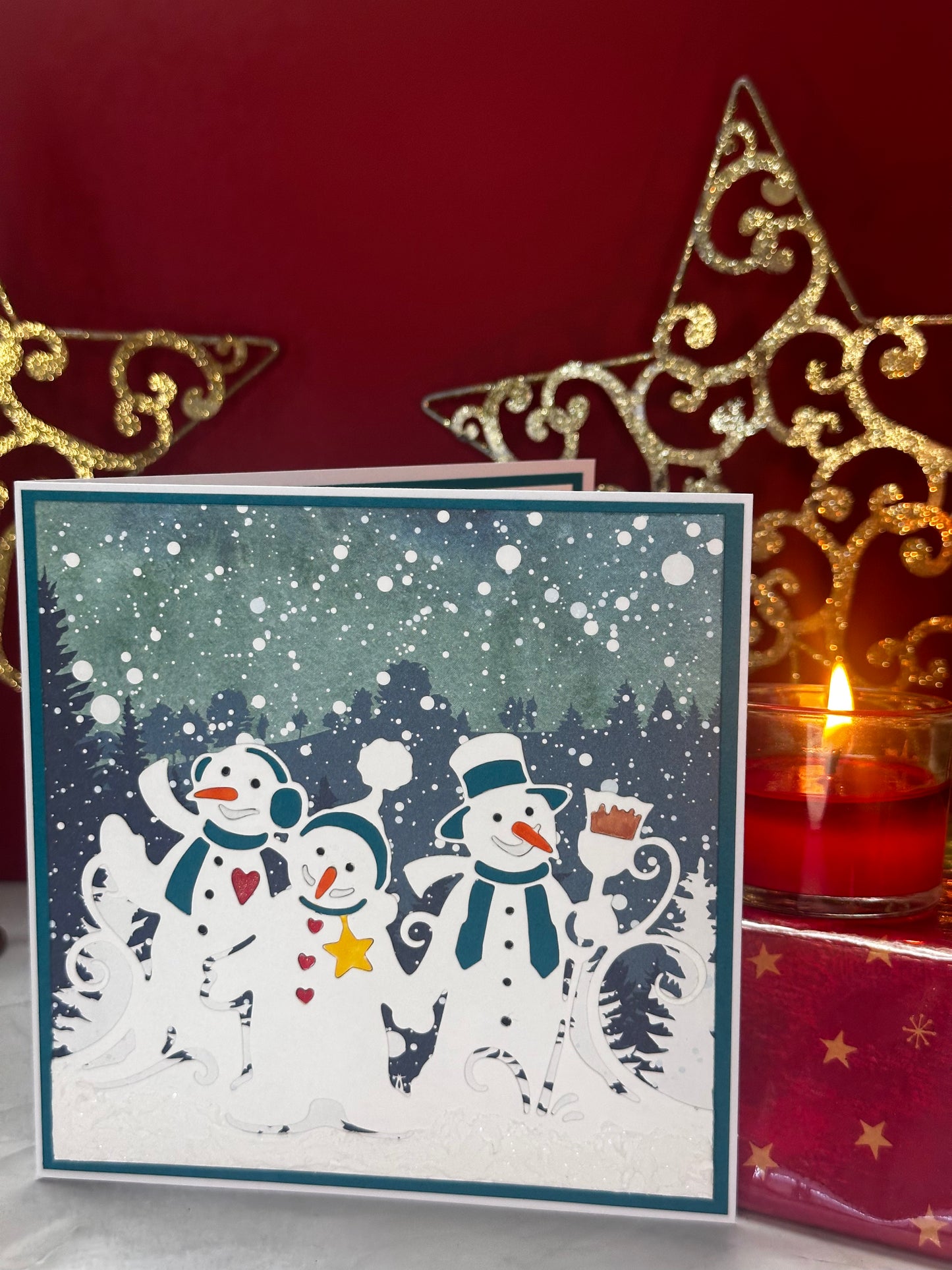 Cozy Snowman Christmas-Inside(Warm Winter Wishes)