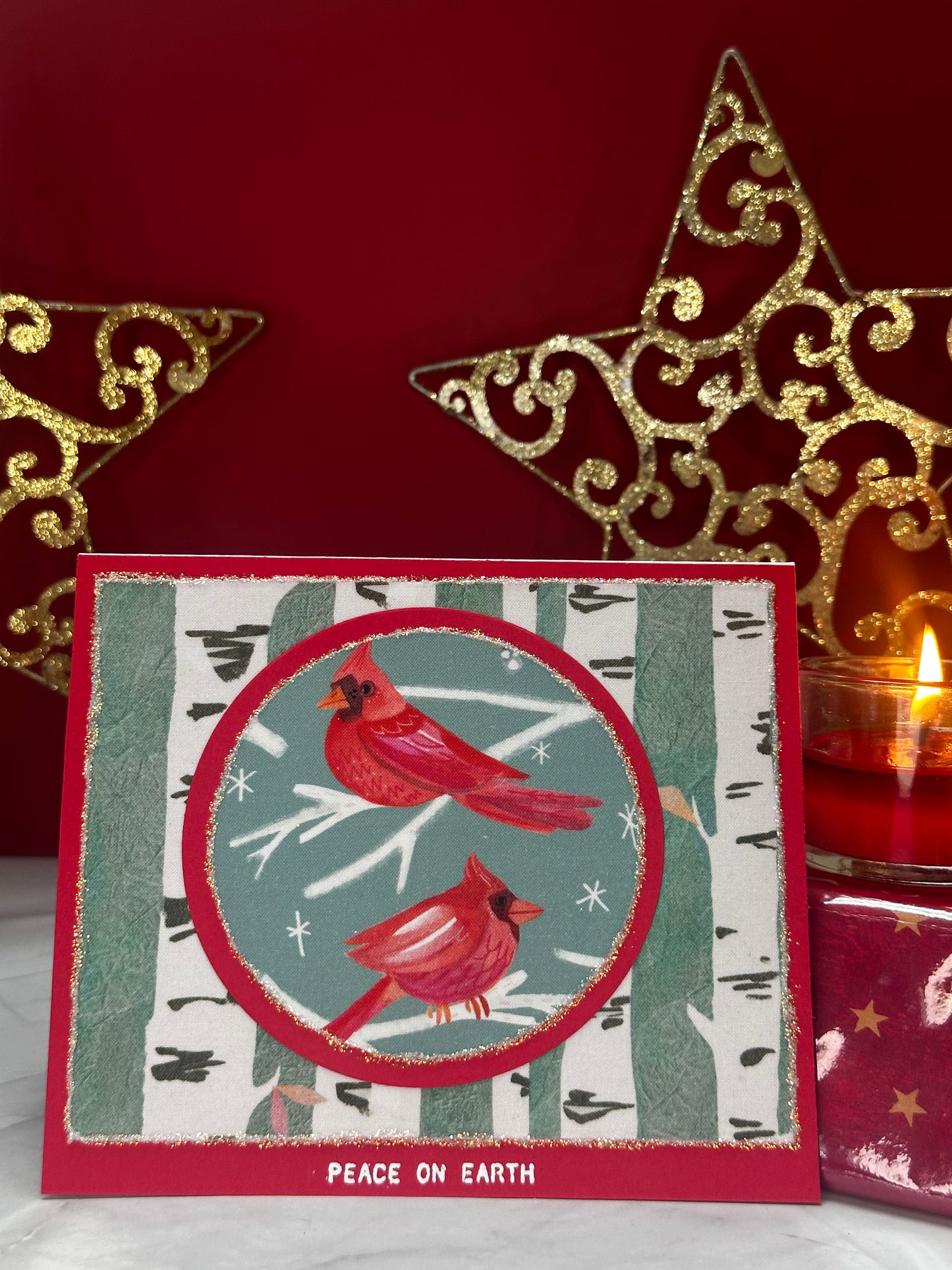 Winter Dove-Made By Rhonda