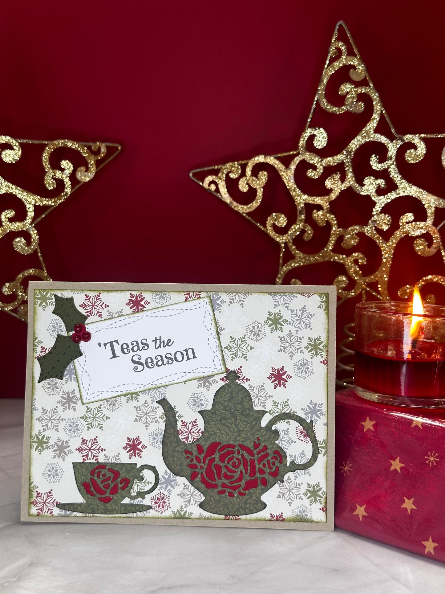 Christmas Tea Season-Made By Lori