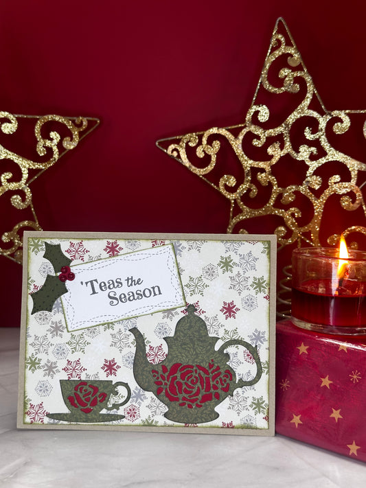 Christmas Tea Season-Made By Lori
