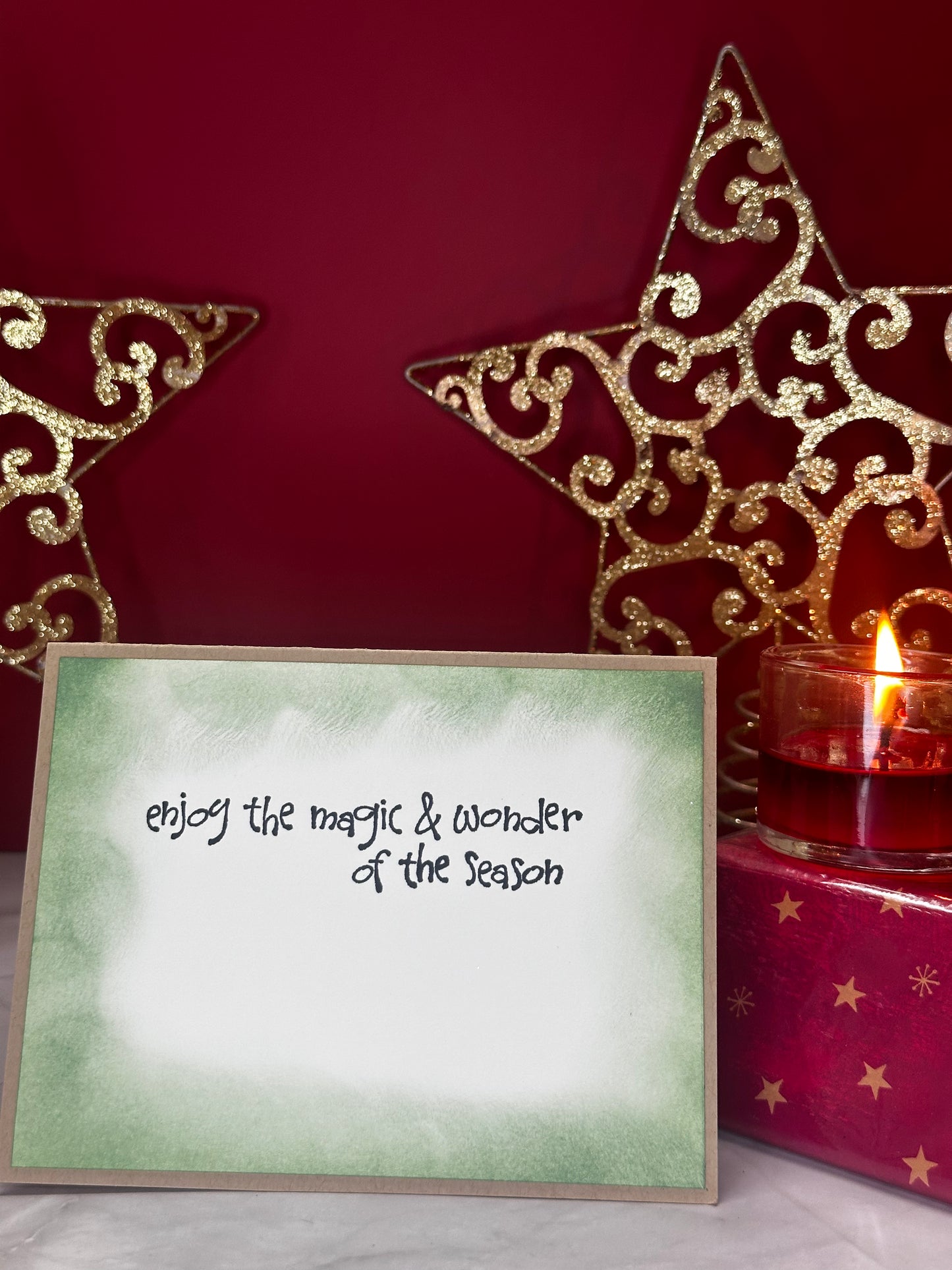 Reindeer Flight-Inside(Enjoy The Magic & Wonder of The Season)-Made By Kay