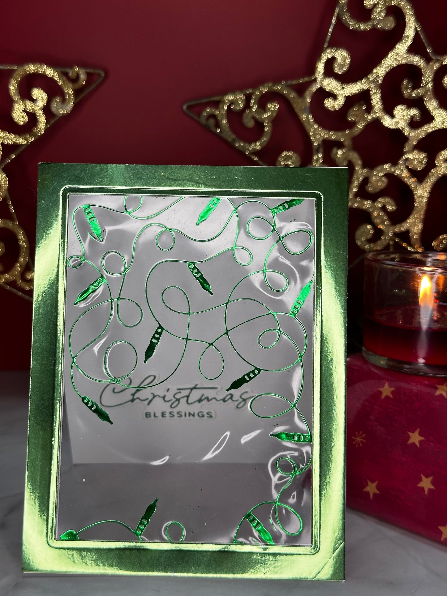 Bright Christmas Blessing-Inside(Christmas Blessings)-Made By LV