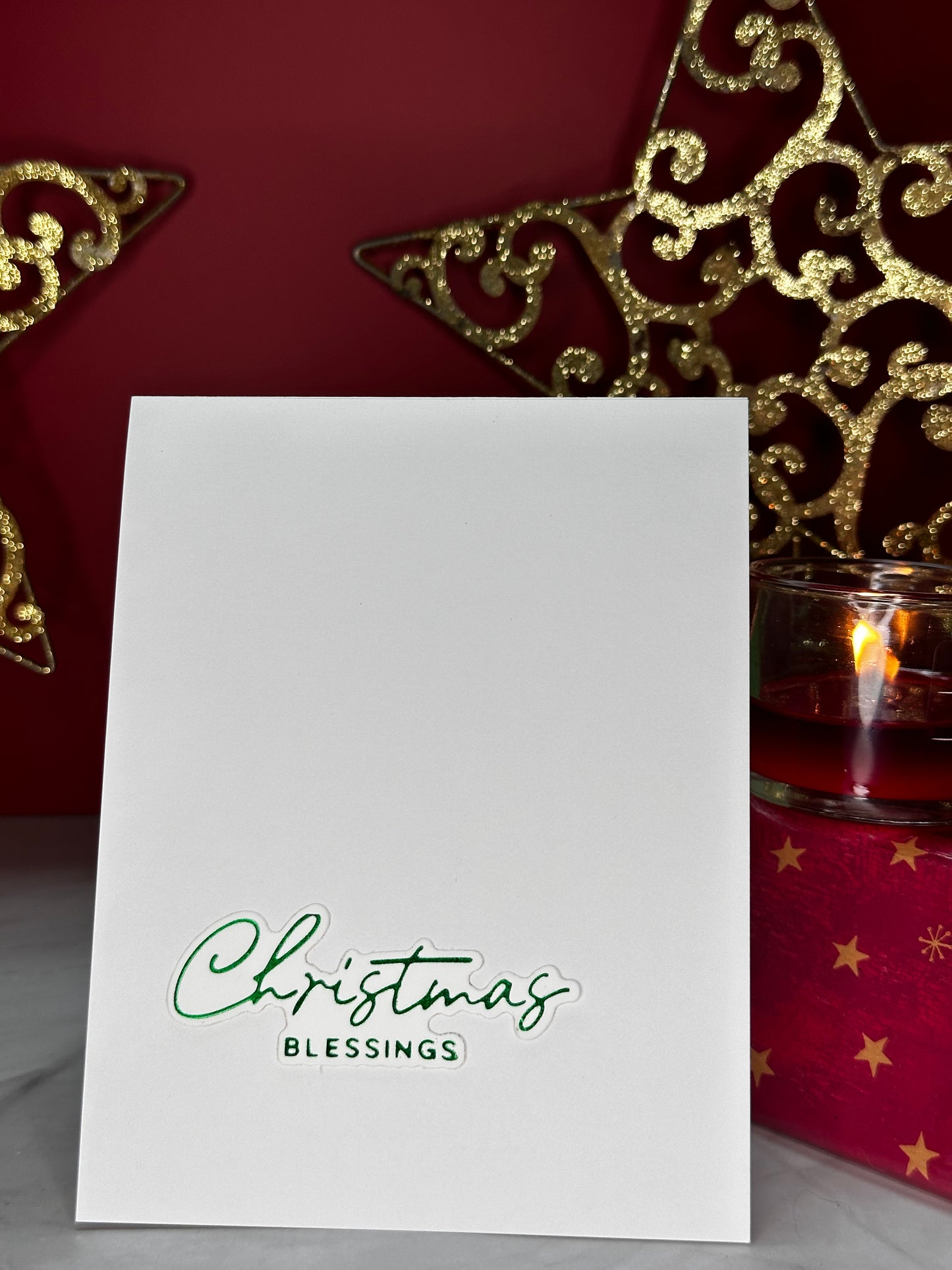 Bright Christmas Blessing-Inside(Christmas Blessings)-Made By LV