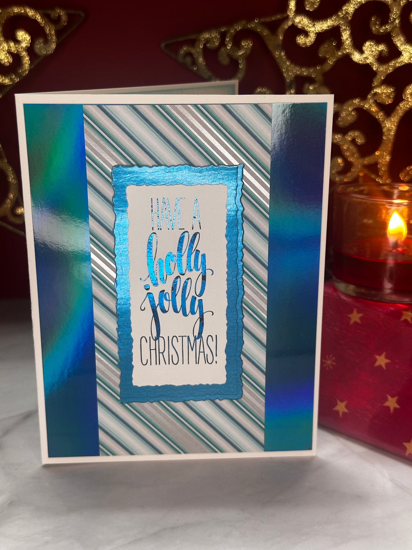 Jolly Shiny Christmas-Made By Kay