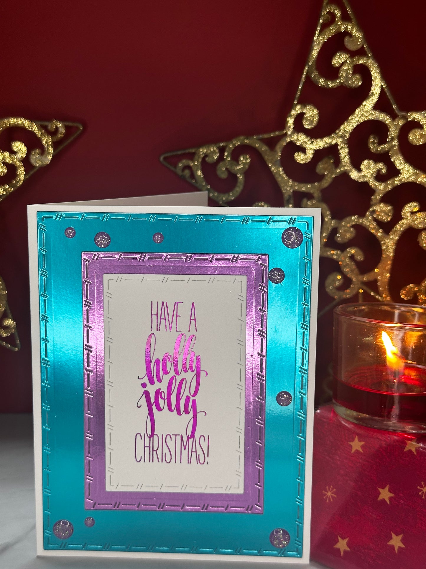 Holly and Jolly Cheer-Made By Kay