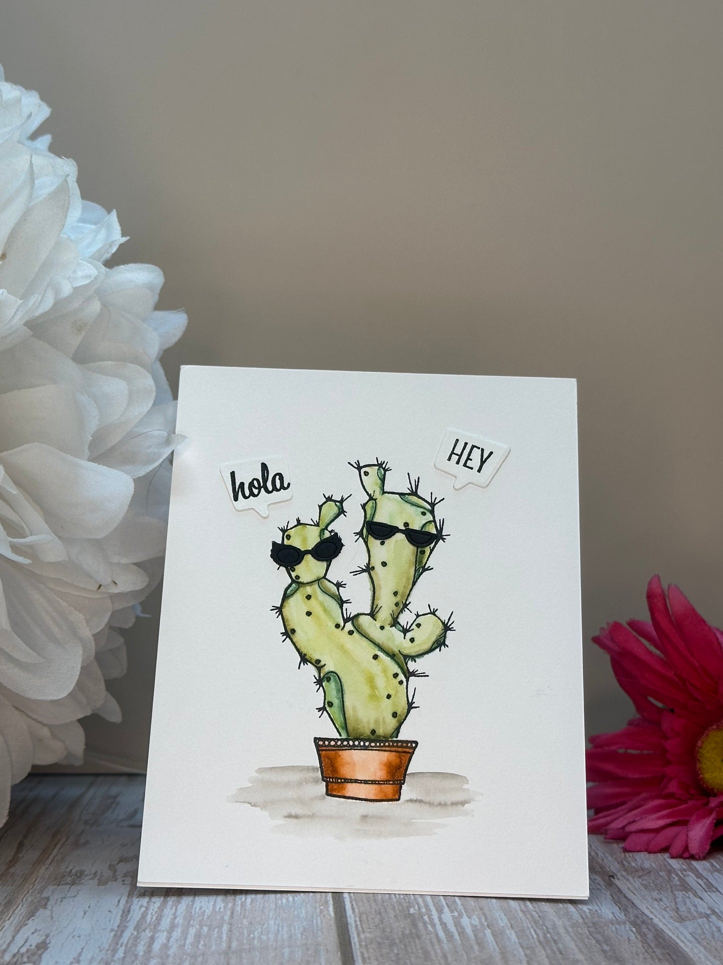 Cactus Note-Made By Toni