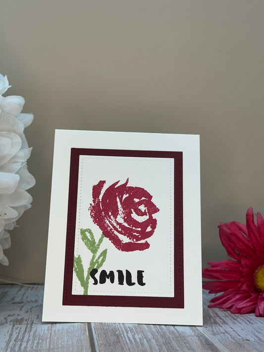 Smiling Rose-Made By Tracie